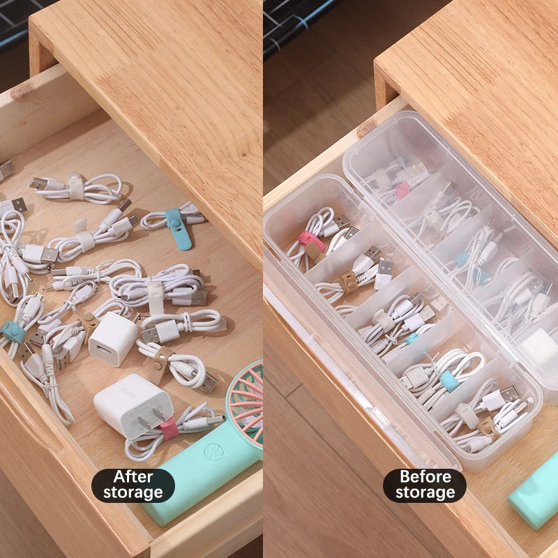 Clear Cable Organizer
